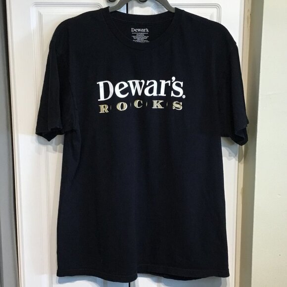Dewer's Other - Dewer's Rocks Cotton T-Shirt Size Large